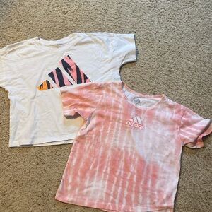 ADIDAS- t shirts- YS (7/8 youth small) bundle/ lot